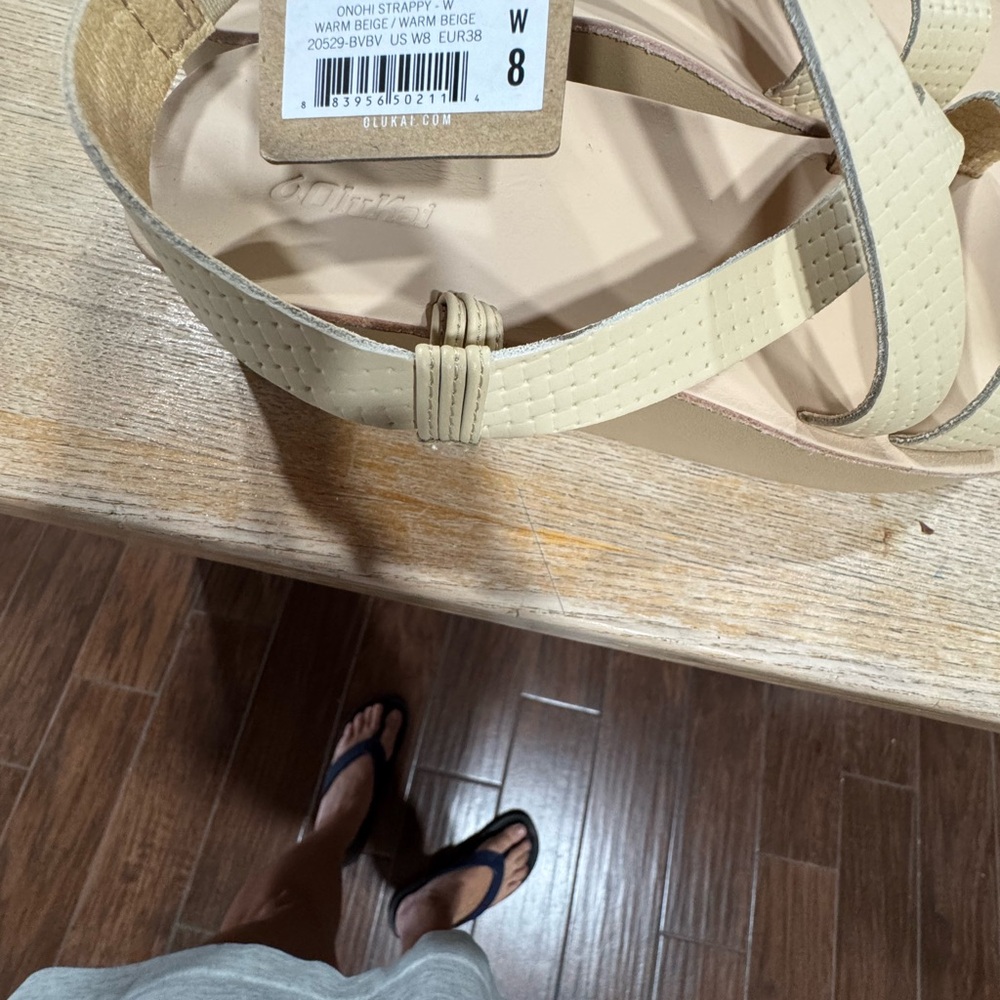 OluKai Women's Sandals in Cream